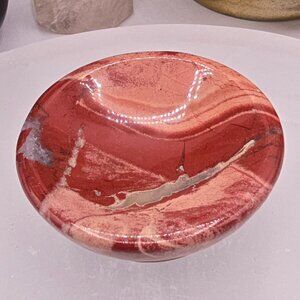 Red Jasper Sphere Stand – Strength, Stability & Bold Display ❤️✨